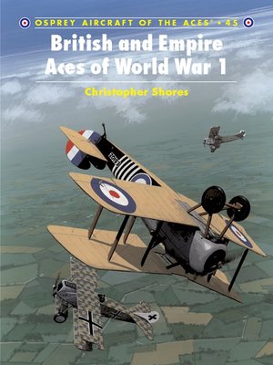 cover image of British and Empire Aces of World War 1